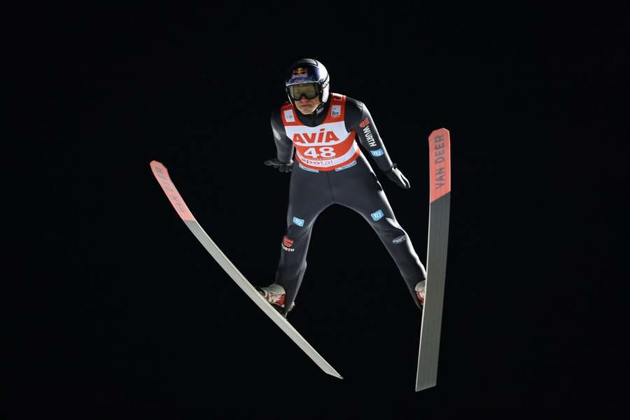 Der deutsche Hoffnungsträger Andreas Wellinger 2023 in Lillehammer.