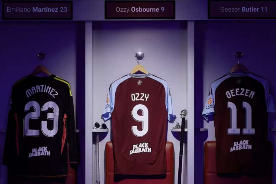 Villa uniform poświęcony Ozzy'emu Osbourne'owi i Black Sabbath Villa uniform poświęcony Ozzy'emu Osbourne'owi i Black Sabbath