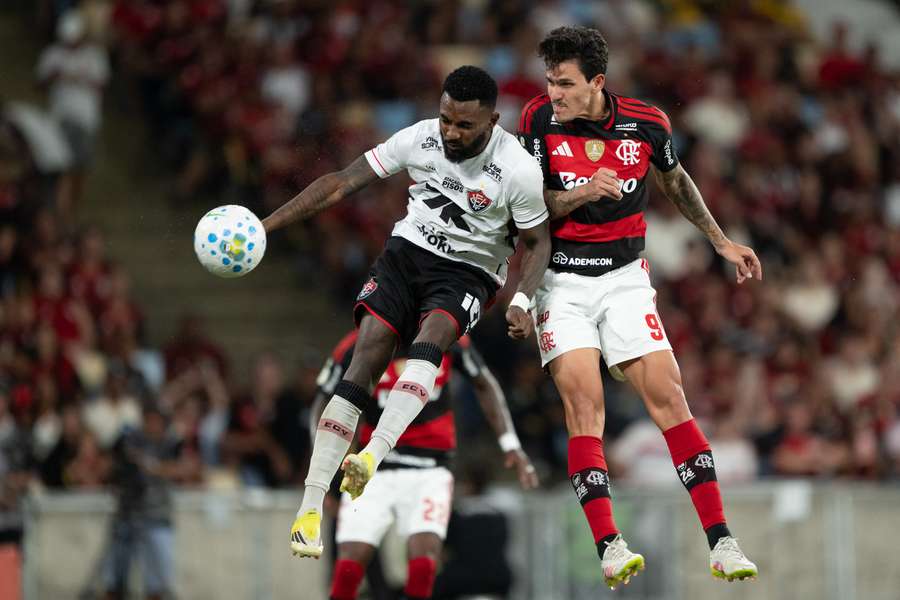 No jogo de ida, Flamengo venceu no Rio por 2 a 1; decisão está em aberto No jogo de ida, Flamengo venceu no Rio por 2 a 1; decisão está em aberto