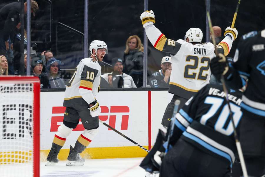 Die Vegas Golden Knights besiegen Utah