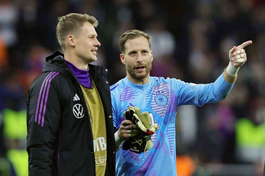 Oliver Baumann (r.) und Alexander Nübel sind derzeit das Stamm-Duo im deutschen Tor.