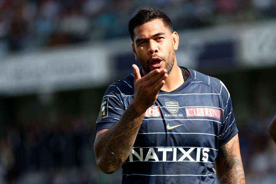 Taofifenua avec le Racing en octobre dernier.