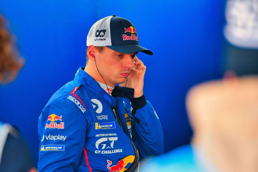 Max Verstappen am Donnerstag Max Verstappen am Donnerstag