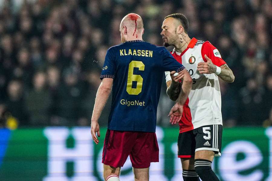 Klaassen na súboj s Feyenoordom nebude spomínať v najlepšom. 