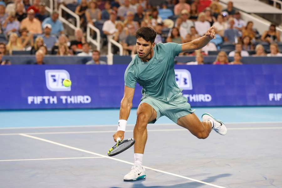 Carlos Alcaraz in Cincinnati