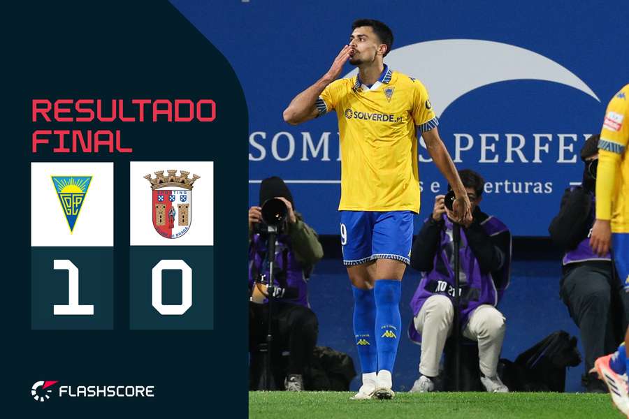 André Lacximicant fez o golo da vitória do Estoril André Lacximicant fez o golo da vitória do Estoril