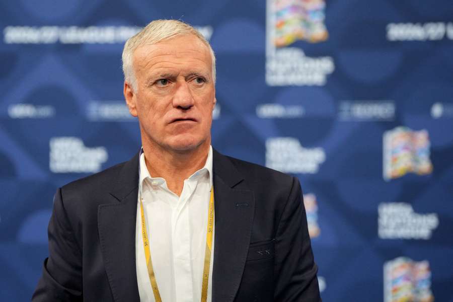 Didier Deschamps à Bruxelles ce jeudi.