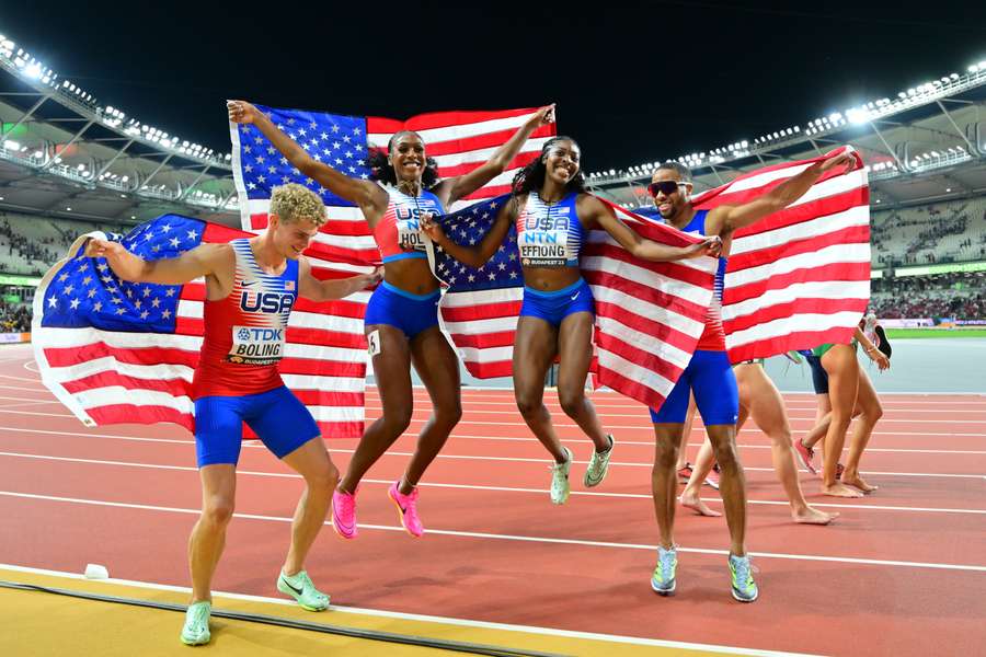 Equipe mista de revezamento dos Estados Unidos