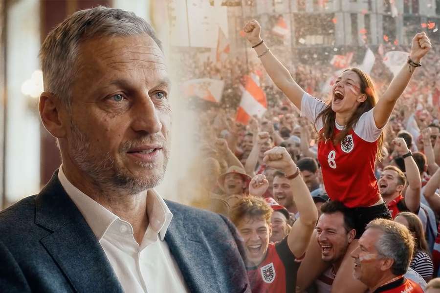 Marko Arnautovic als Bundespräsident, die Fans zu Tausenden auf den Straßen Marko Arnautovic als Bundespräsident, die Fans zu Tausenden auf den Straßen