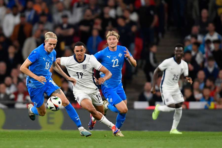 IJsland in duel met Engeland