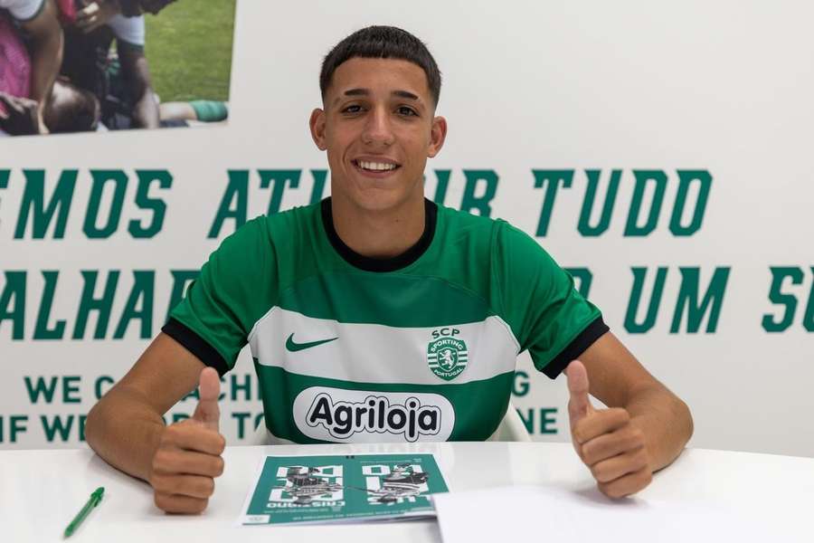 Telmo Coimbra está no Sporting desde 2012