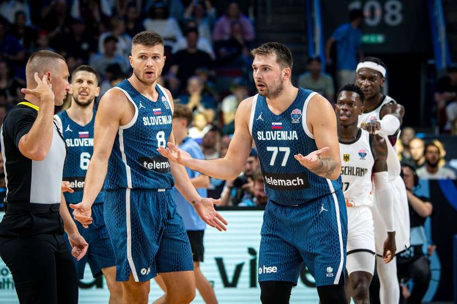 Luka Doncic obwinia sędziów, w tym Polaka, po odpadnięciu Słowenii z EuroBasketu