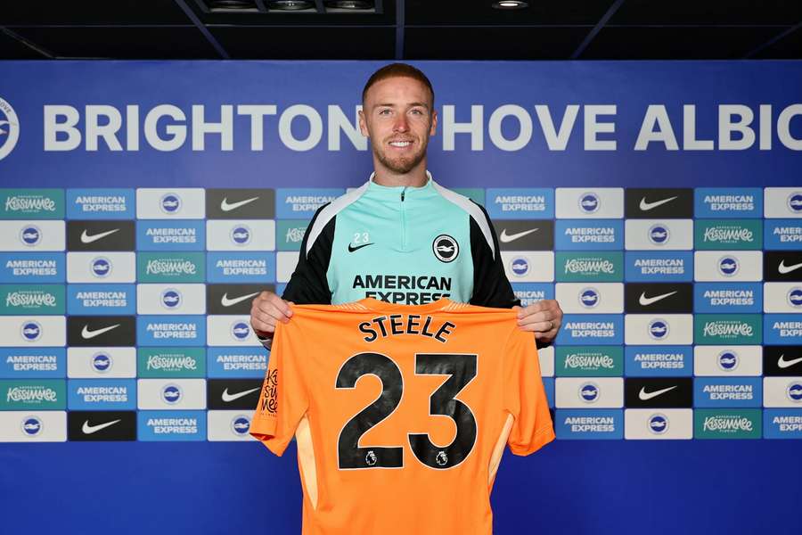Steele signs new deal with Brighton: Our ambition this season is to qualify for Europe!