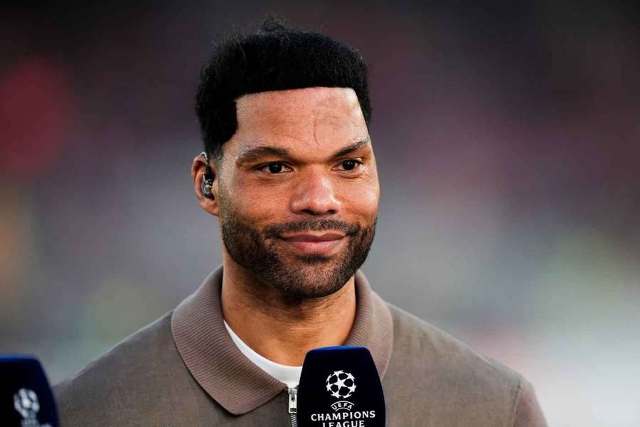 Lescott, con el micrófono de la Champions League