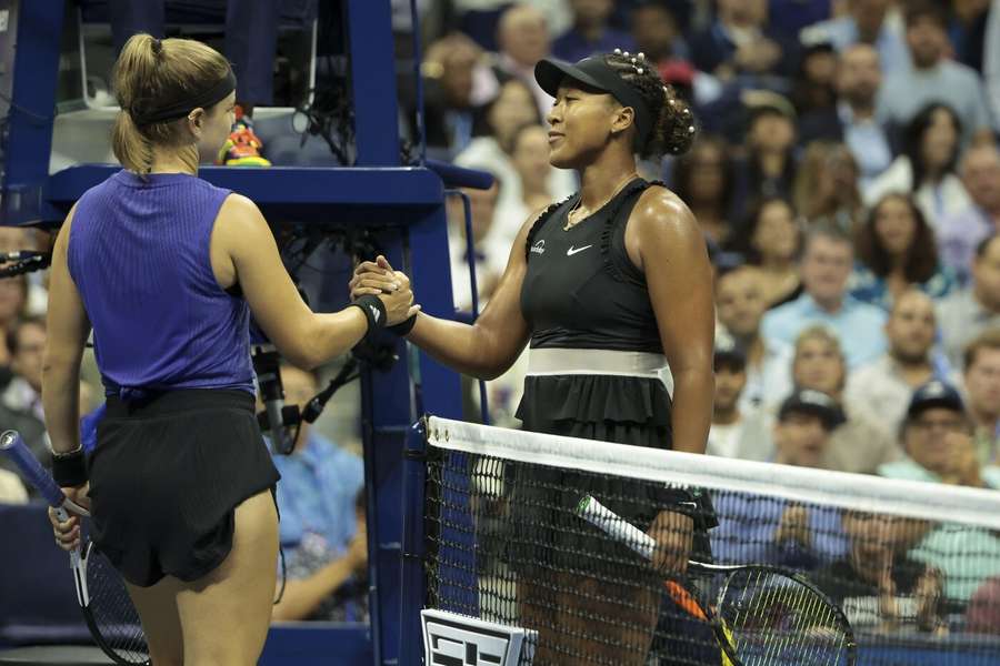 Karolína Muchová se s Naomi Ósakaovou potkala na US Open už loni.