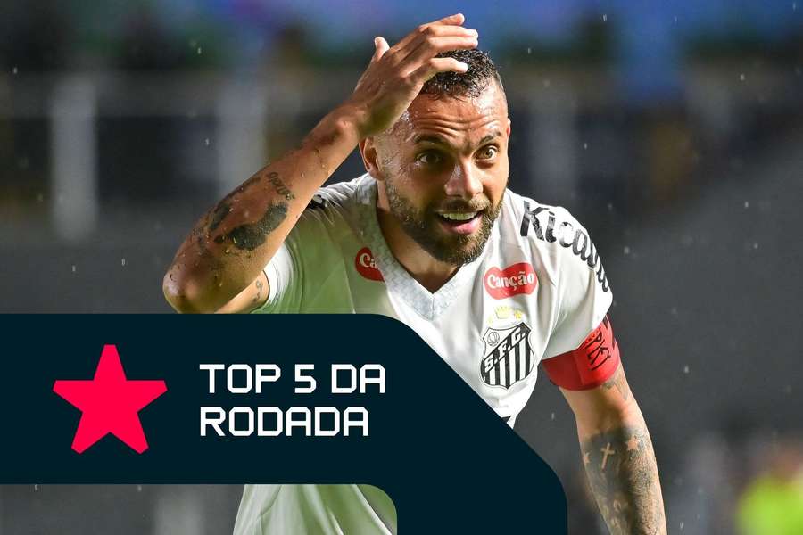 Guilherme, do Santos, tem a maior nota na 24ª rodada do Brasileirão; veja top 5