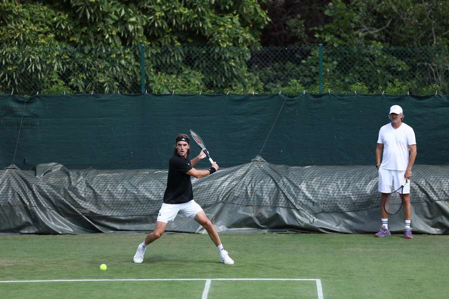 Tsitsipas rozstał się z Ivanisevicem po zaledwie kilku tygodniach współpracy
