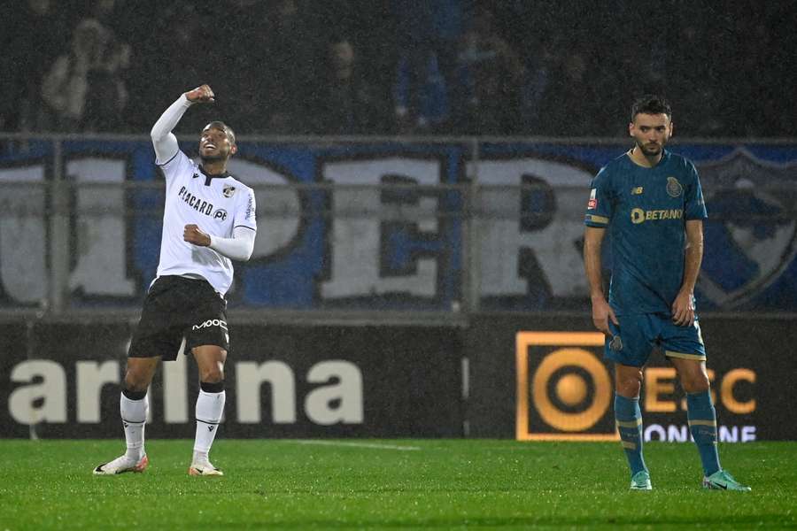 André Silva fez o golo do Vitória diante do FC Porto