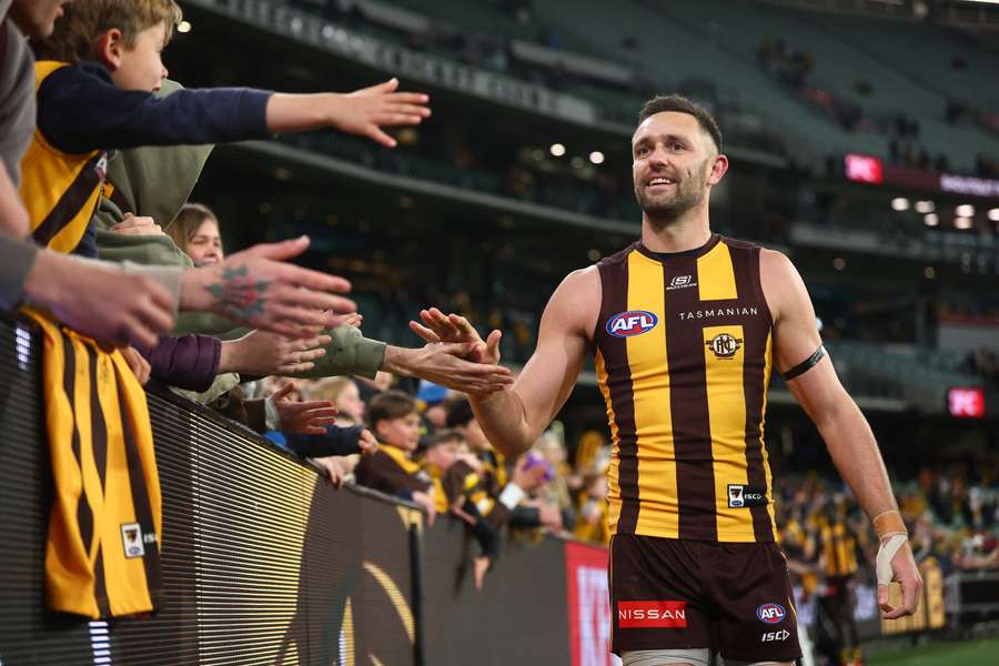 Hawthorn veteran Jack Gunston signed on for a 17th season this week.