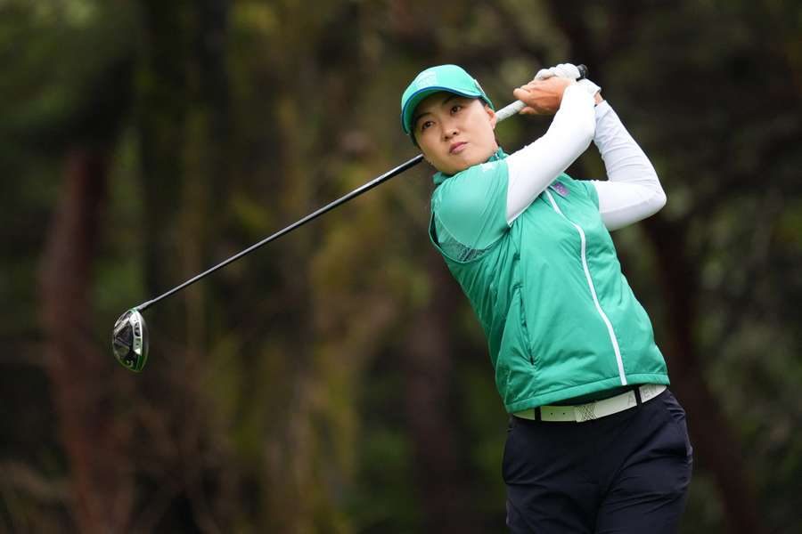 Australia's Minjee Lee tees off at the seventh during the LPGA International Crown. Australia's Minjee Lee tees off at the seventh during the LPGA International Crown.
