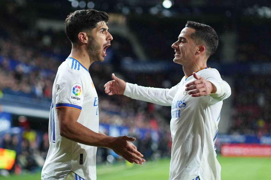 Marco Asensio y Lucas Vázquez han vestido las camisetas del Real Madrid y del Espanyol.