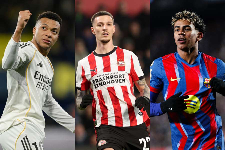 Kylian Mbappe, Dennis Man și Lamine Yamal sunt cei mai urmăriți fotbaliști