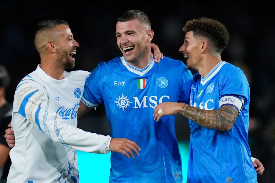 Spinazzola, Buongiorno e Di Lorenzo