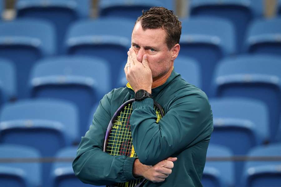 Lleyton Hewitt à Sydney ce jeudi.