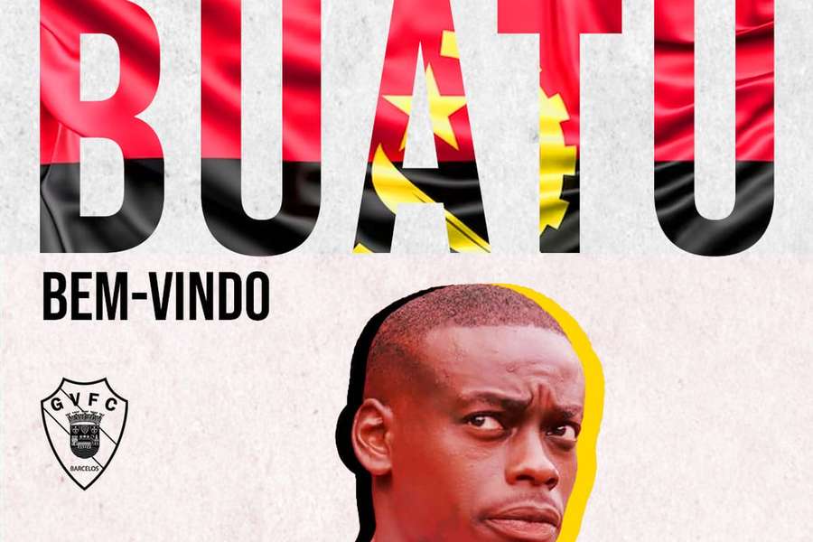 Jonathan Buatu está no CAN ao serviço de Angola