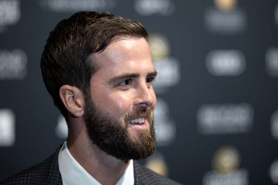 Pjanic, en los Globe Soccer Awards.