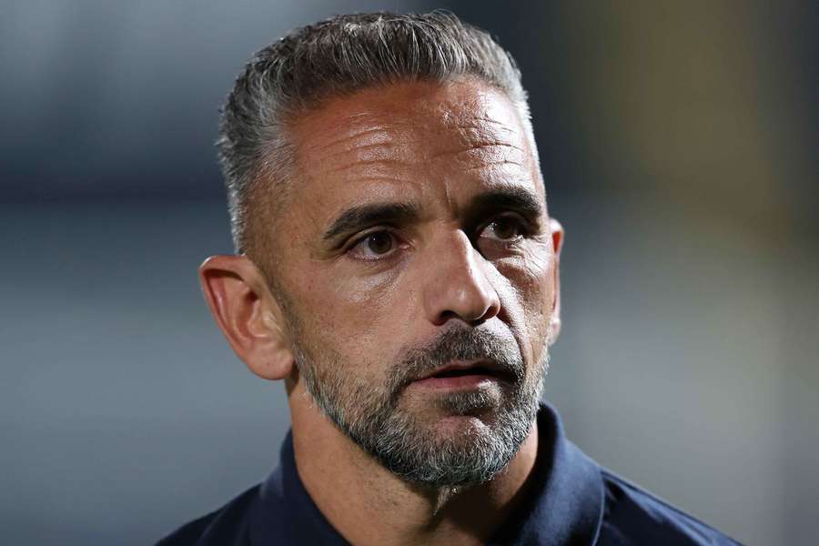 Rui Borges, treinador do Sporting Rui Borges, treinador do Sporting