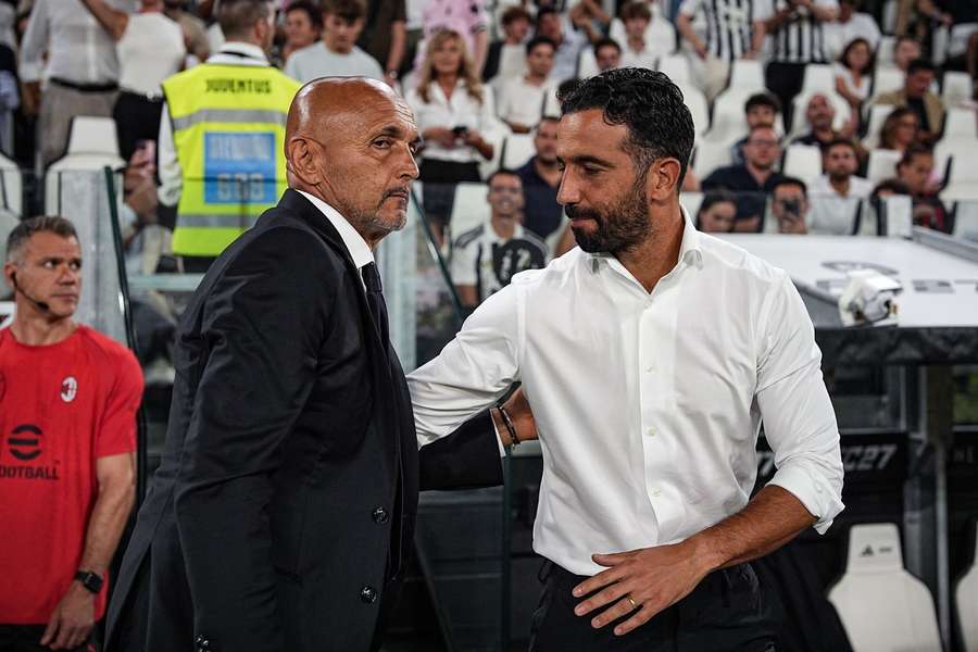 Luciano Spalletti e Ruben Amorim Luciano Spalletti e Ruben Amorim