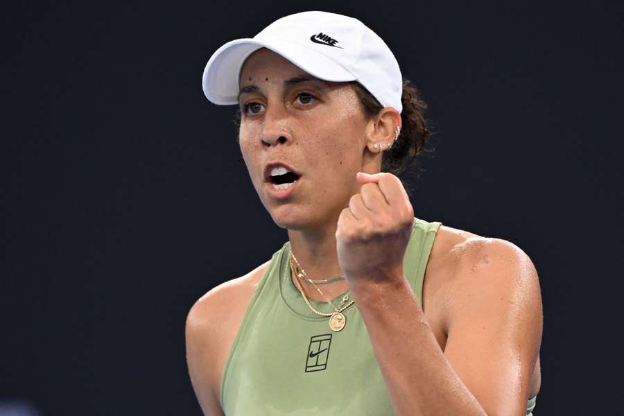 Madison Keys won in straight sets to progress in Brisbane