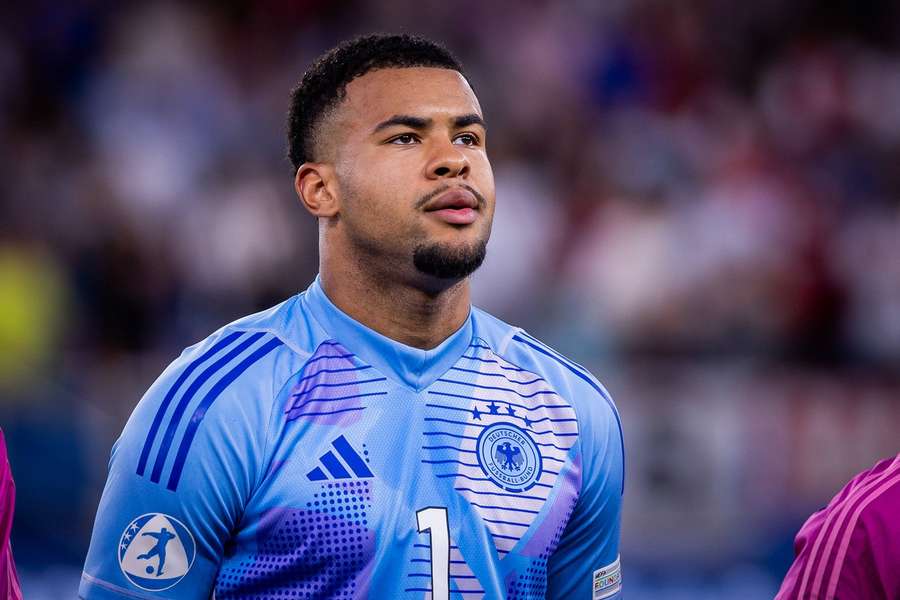 Noah Atubolu im Trikot der deutschen U21.