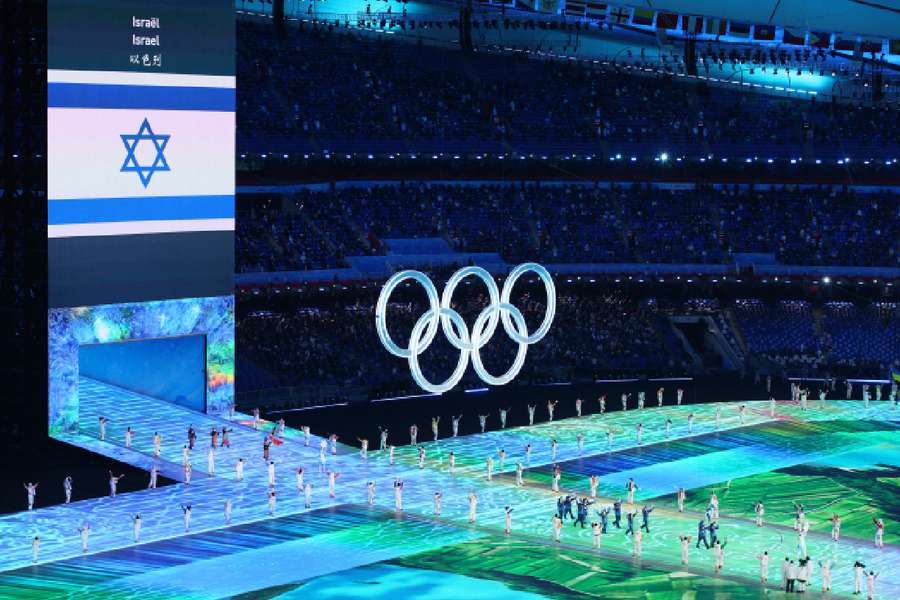 Delegação israelense nos Jogos Olímpicos de Inverno em Pequim Delegação israelense nos Jogos Olímpicos de Inverno em Pequim