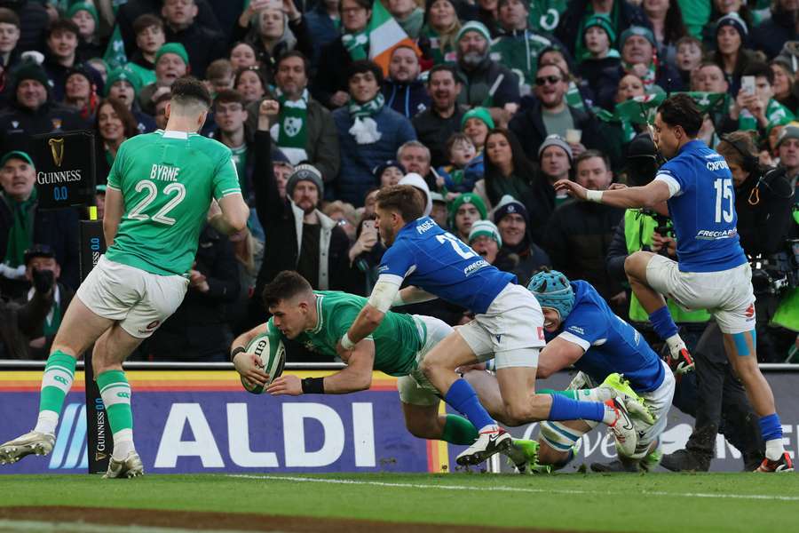 Ireland showed their squad depth with a convincing win