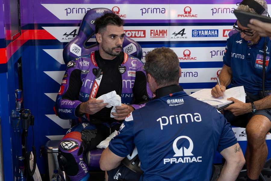 Miguel Oliveira, piloto português da Prima Pramac