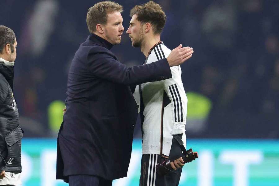 Hat Leon Goretzka (r.) unter Nagelsmann noch eine Zukunft?