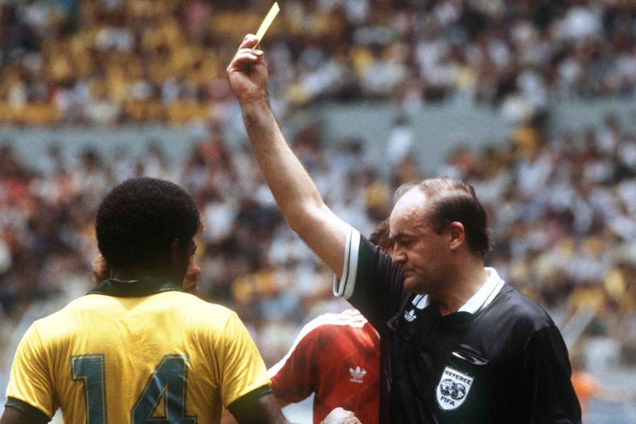 Volker Roth 1986 bei der WM in Mexiko.