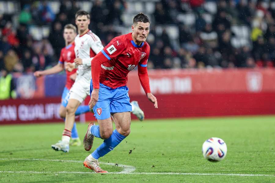 Patrik Schick proti Gibraltaru. Patrik Schick proti Gibraltaru.