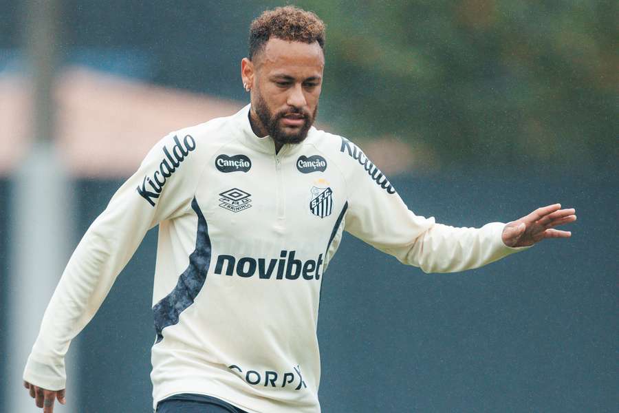 O Santos deve contar com o retorno de Neymar O Santos deve contar com o retorno de Neymar
