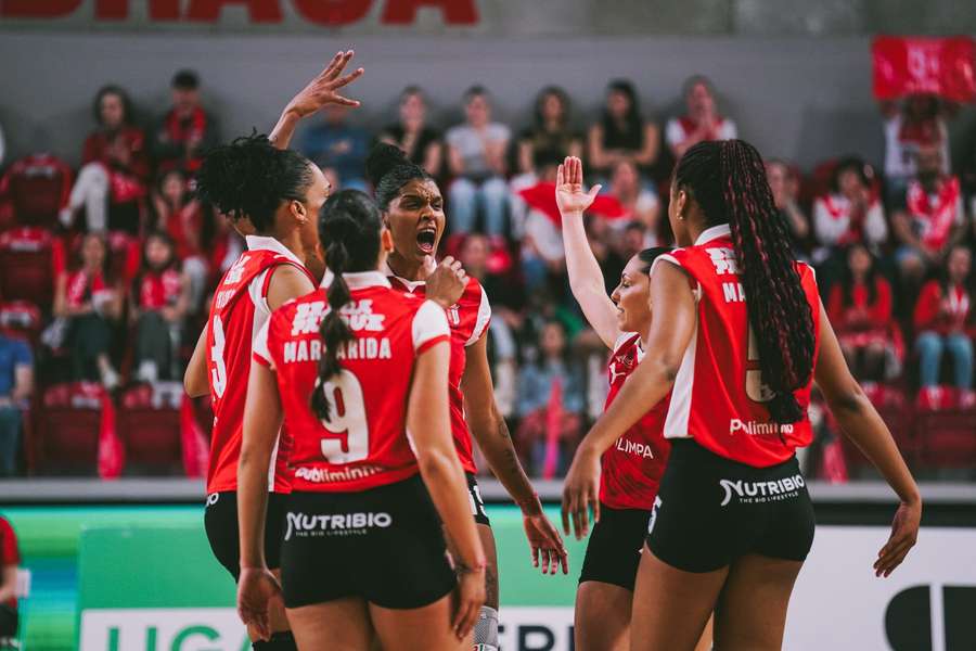 SC Braga celebra o triunfo