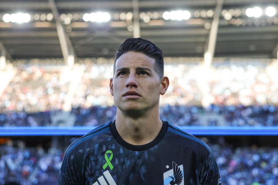 James Rodriguez and Minnesota United were defeated in MLS play.