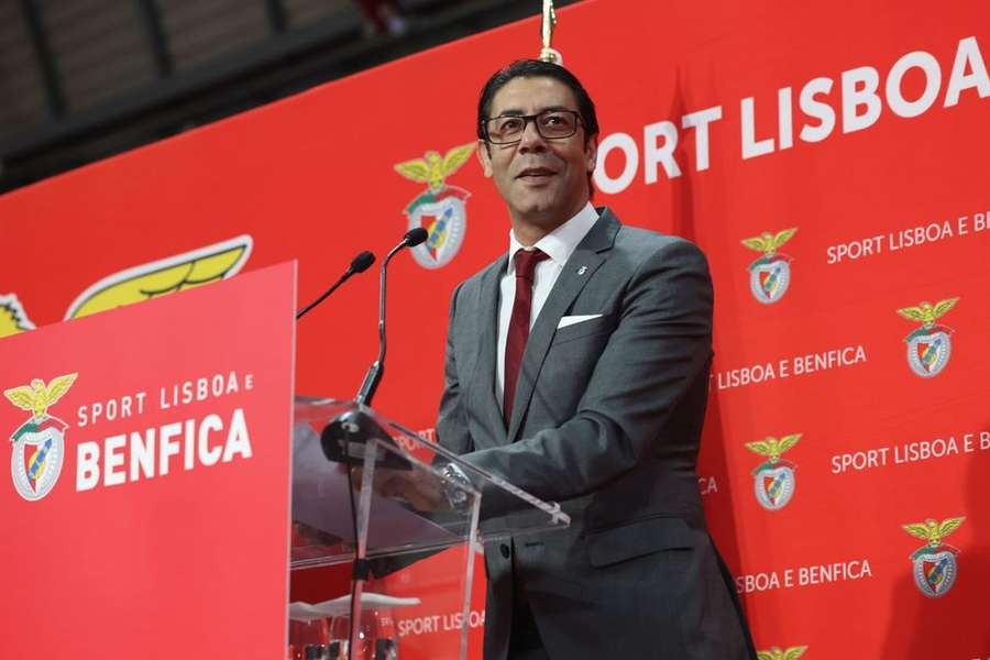 Rui Costa, presidente do Benfica