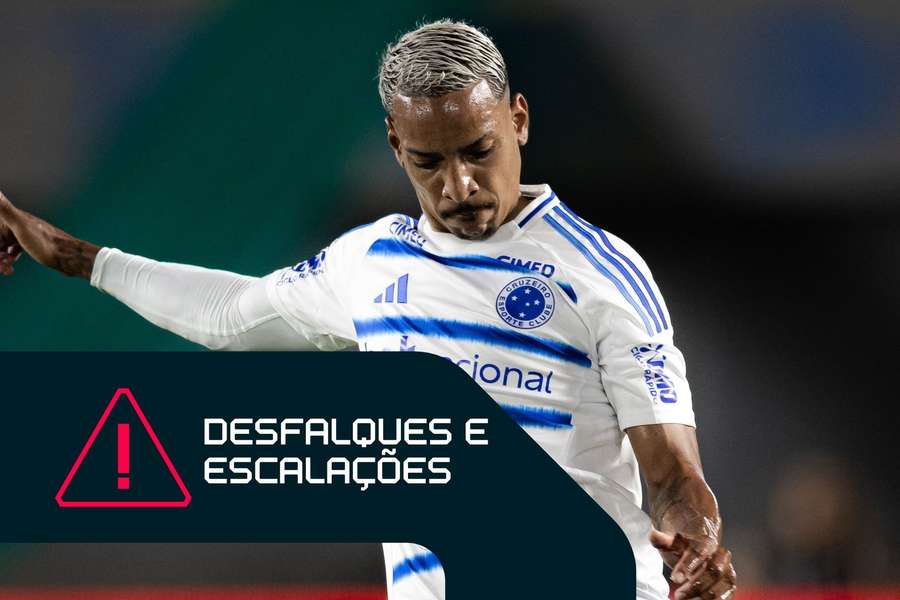 Matheus Pereira, suspenso, desfalca o Cruzeiro