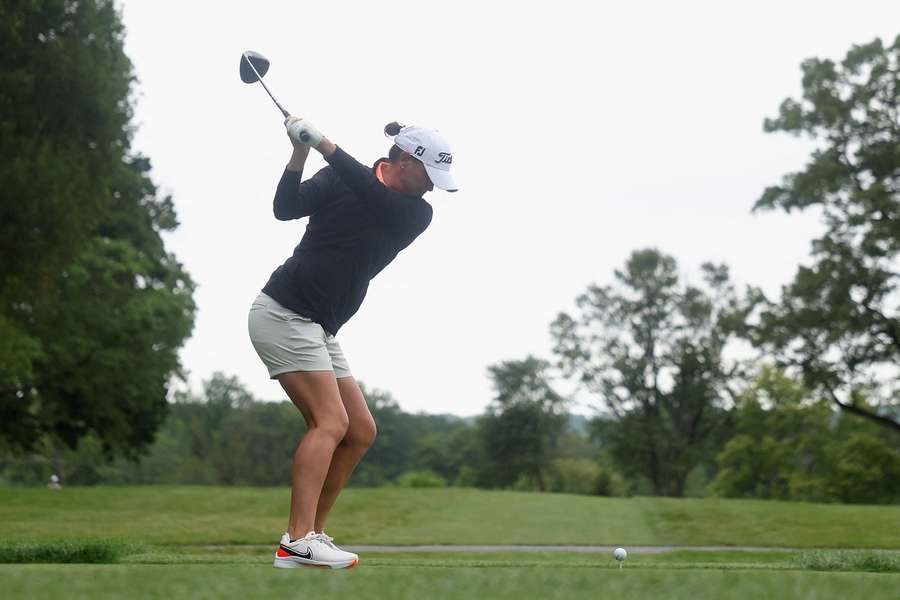 Pace tees off at the KPMG Women's PGA Championship