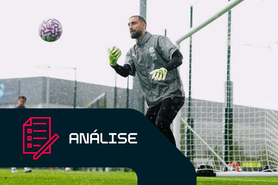 Gianluigi Donnarumma deve assumir a baliza