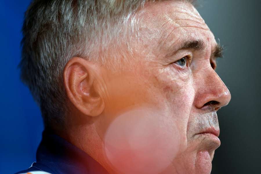 Carlo Ancelotti, lundi en conférence de presse