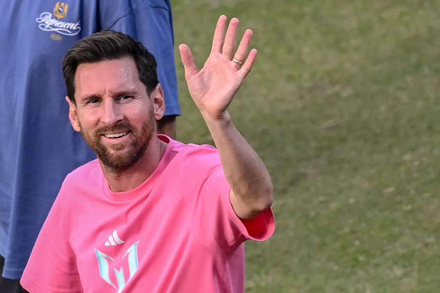 Messi em visita à Índia Messi em visita à Índia