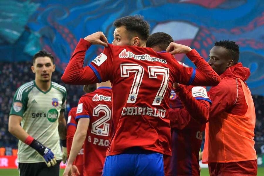 În sezonul trecut, Steaua București a încheiat pe locul 1 în Grupa B din play-out-ul Ligii a II-a